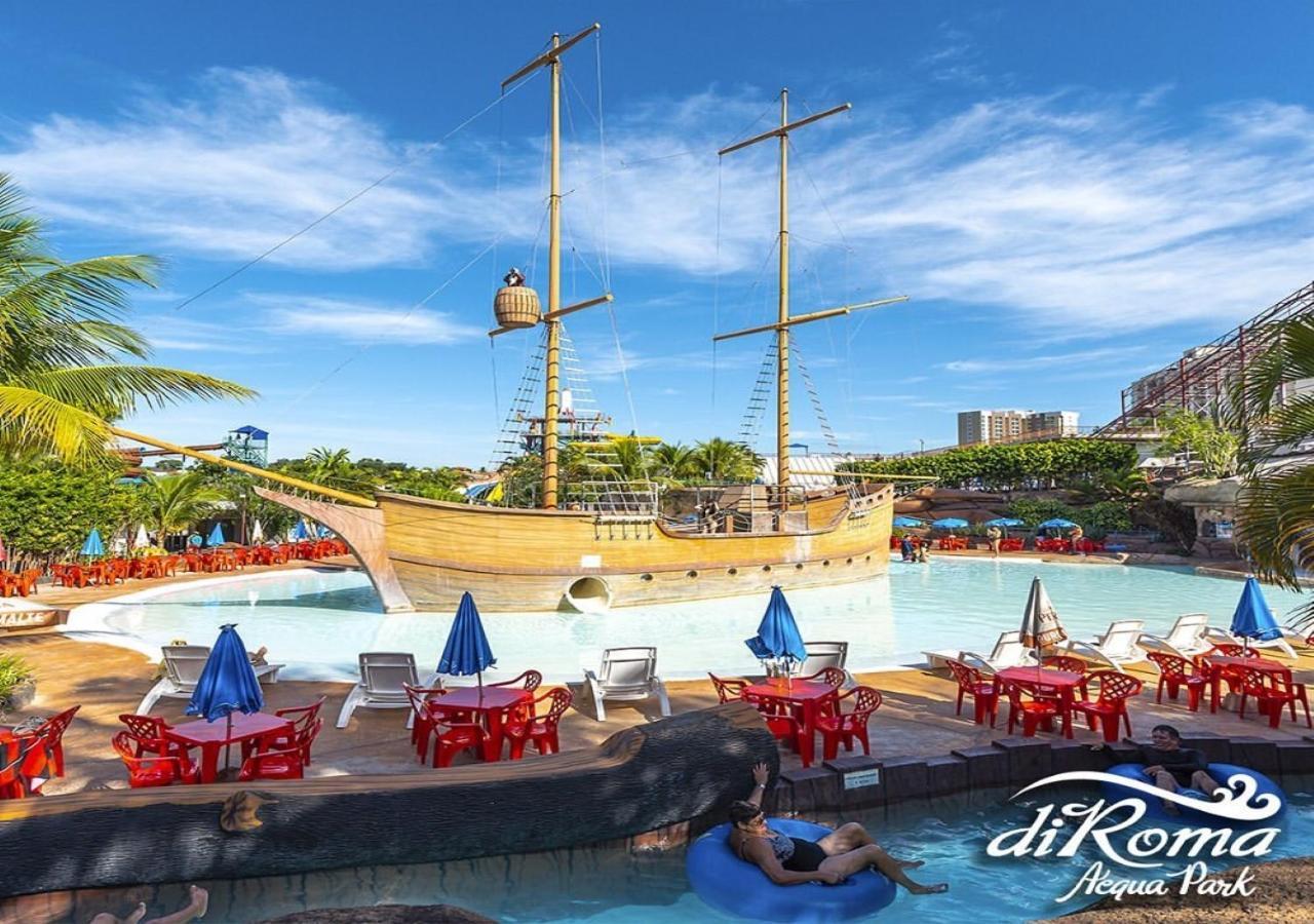 Villas Diroma Com Um Dia No Acqua Park, Splash E Slide Caldas Novas Exteriör bild